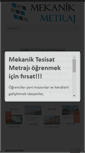 Mobile Screenshot of mekanikmetraj.com